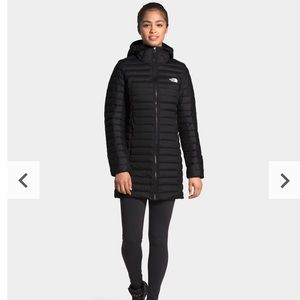 Womens North Face Stretch Down Parka Jacket